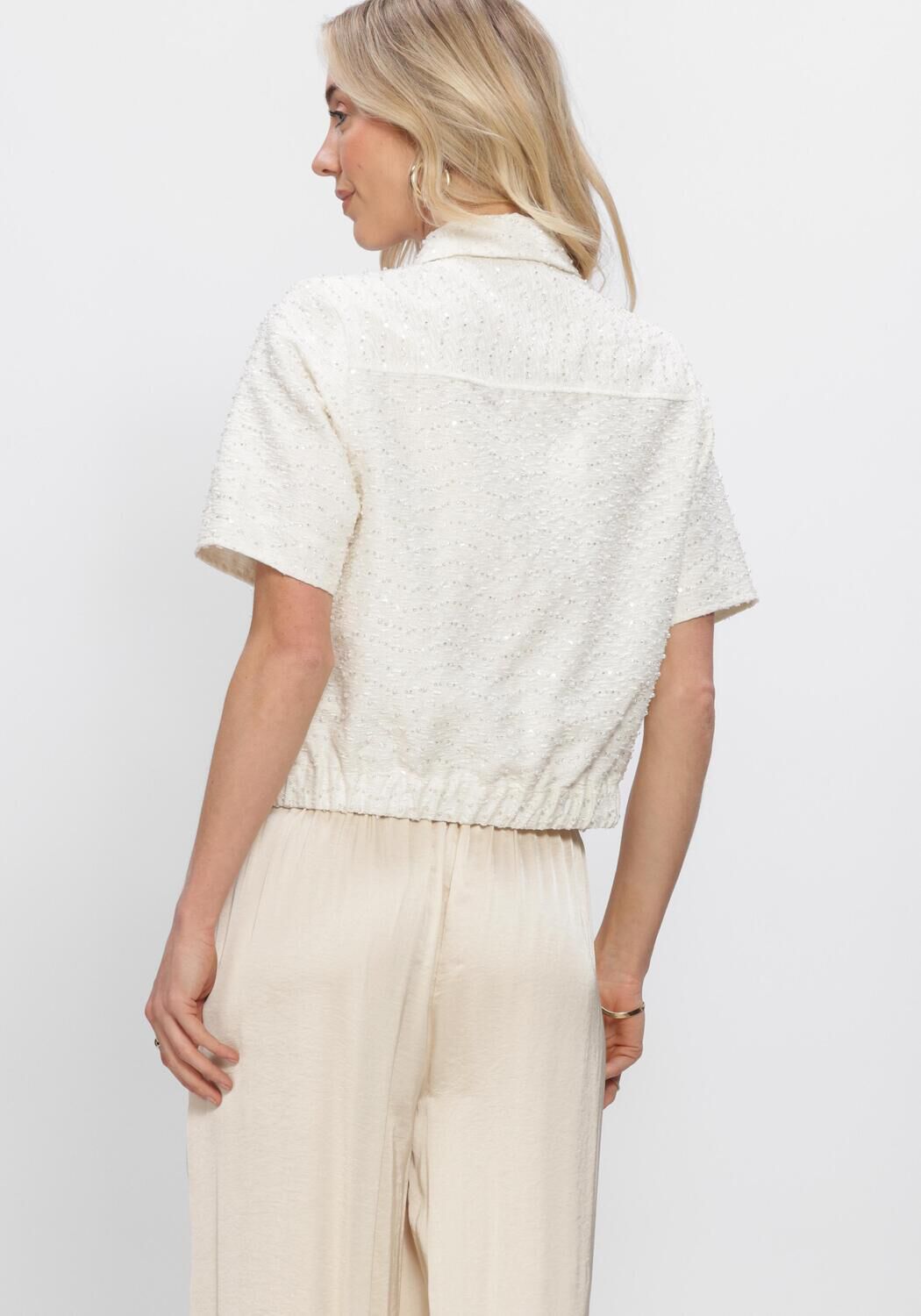 Gebroken wit FREEBIRD Blazers WV-PEARL-SEQUINCE-26-1 - large