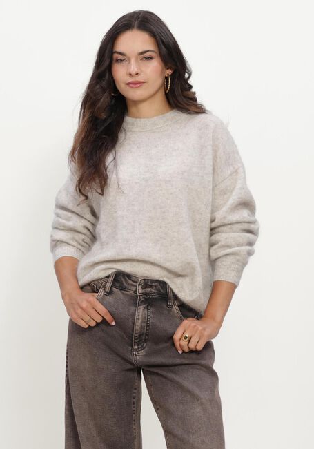 Beige TWNS Trui HIGH-NECK PULLOVER, LONG SLEEVES - large