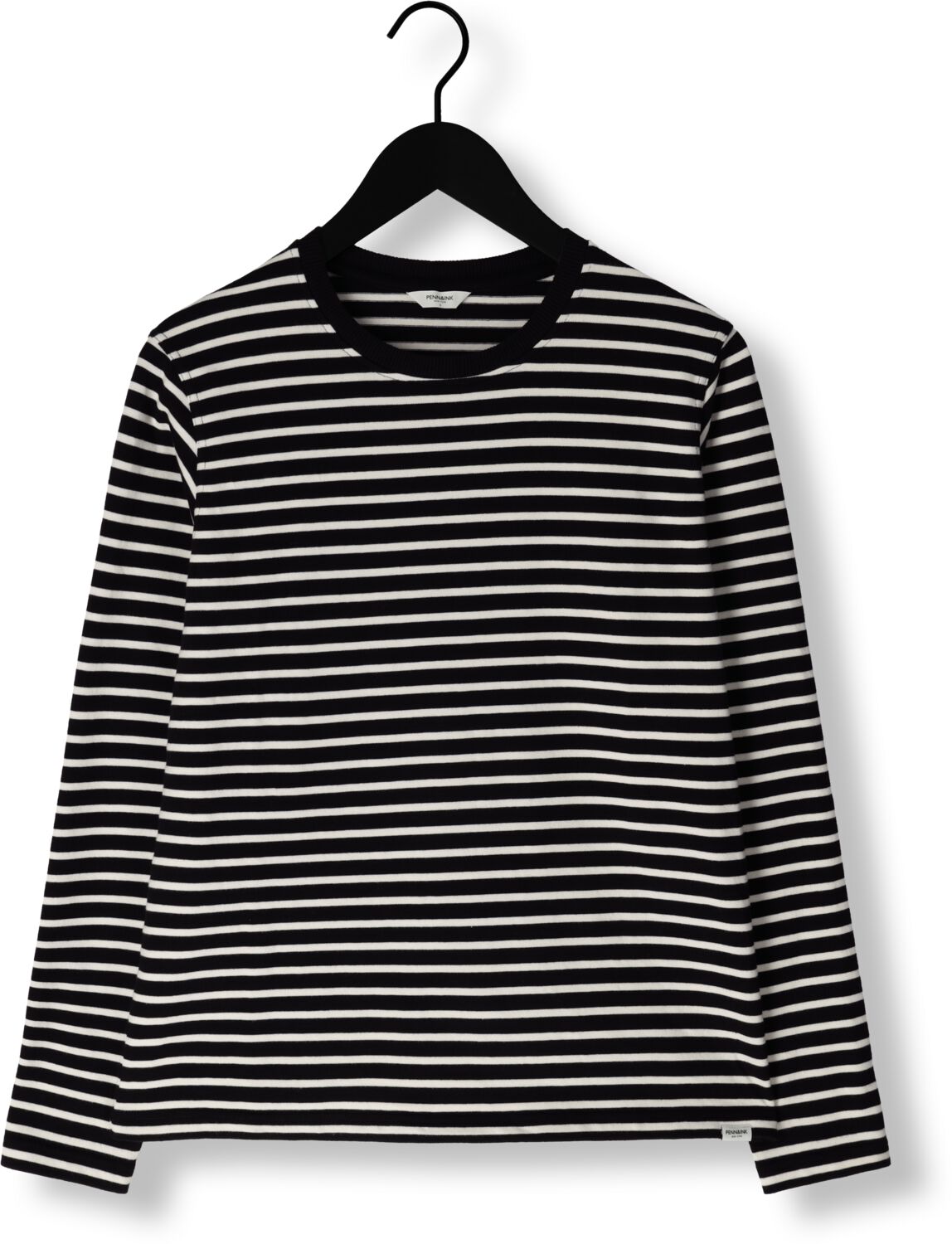 PENN & INK Dames Truien & Vesten Sweater Stripe Zwart