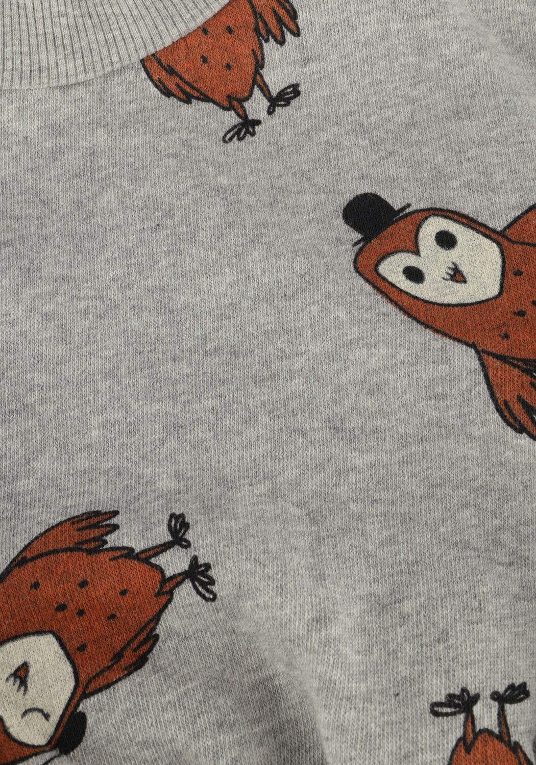 Lichtgrijze L&Ouml;TIEKIDS Sweater W24-87BB-94 - large