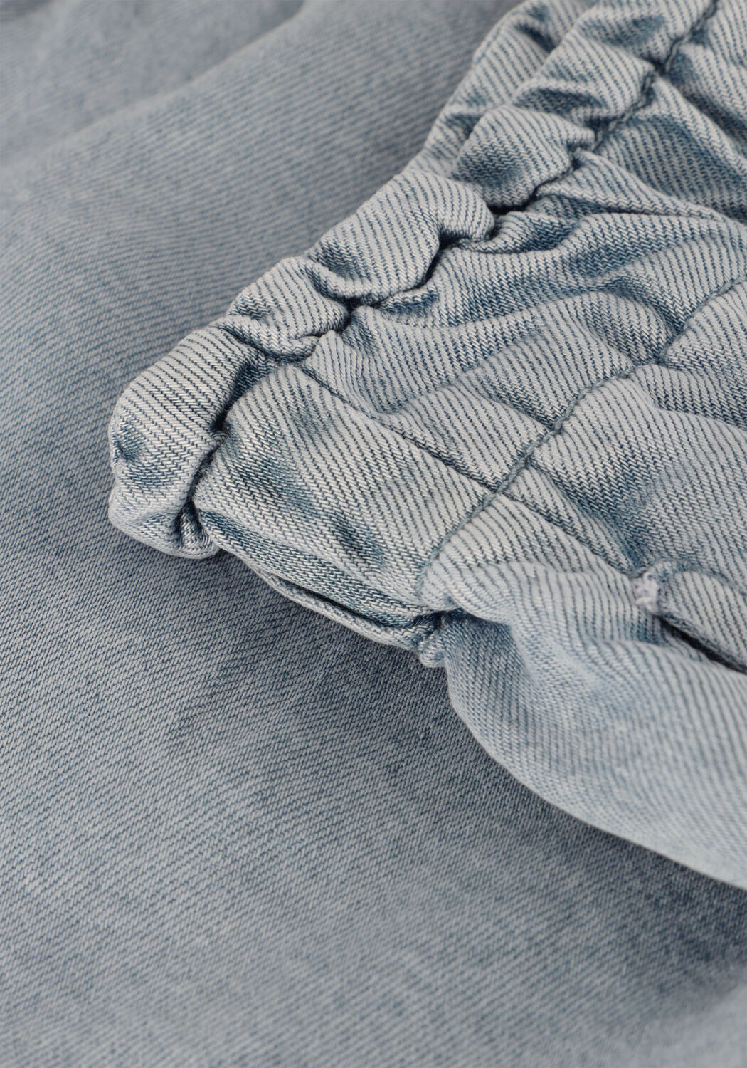 Lichtblauwe LIL' ATELIER Shorts NMFHOLLY LOOSE DNM SHORTS 2088-SV H LIL - large