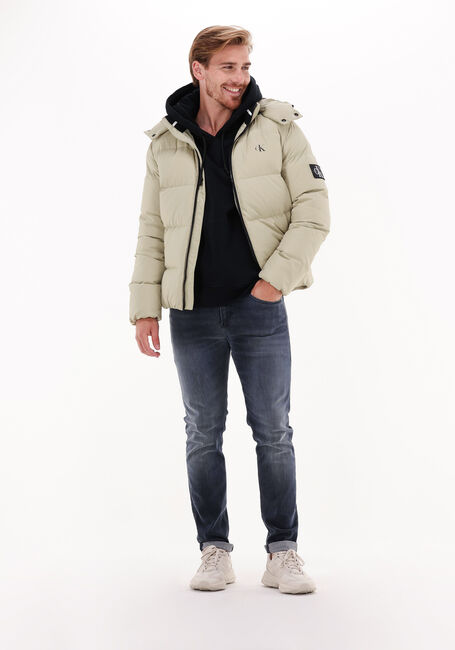 Zand CALVIN KLEIN Gewatteerde jas ESSENTIALS DOWN JACKET - large
