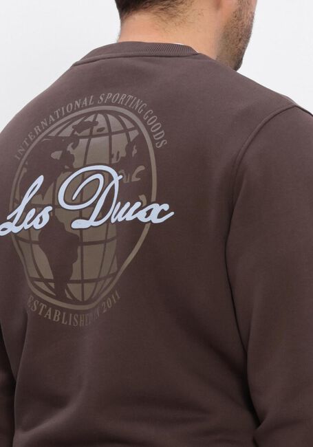 Bruine LES DEUX Sweater BEN GLOBE SWEATSHIRT - large