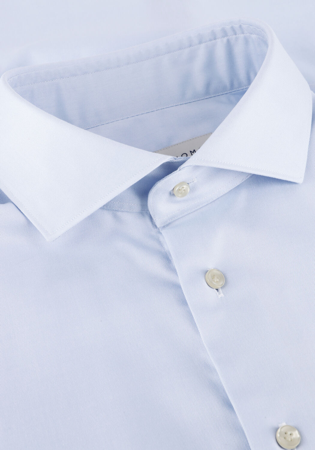 Lichtblauwe PROFUOMO T-shirt SHIRT CUTAWAY SF - large