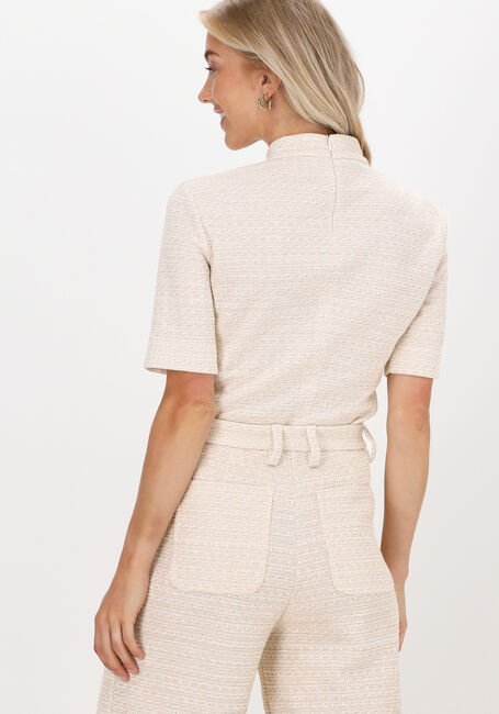 Beige VANILIA Top Boucle Cotto top - large