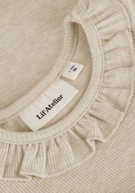 Beige LIL' ATELIER Rompers NBFDARLA LS SLIM BODY LIL - large