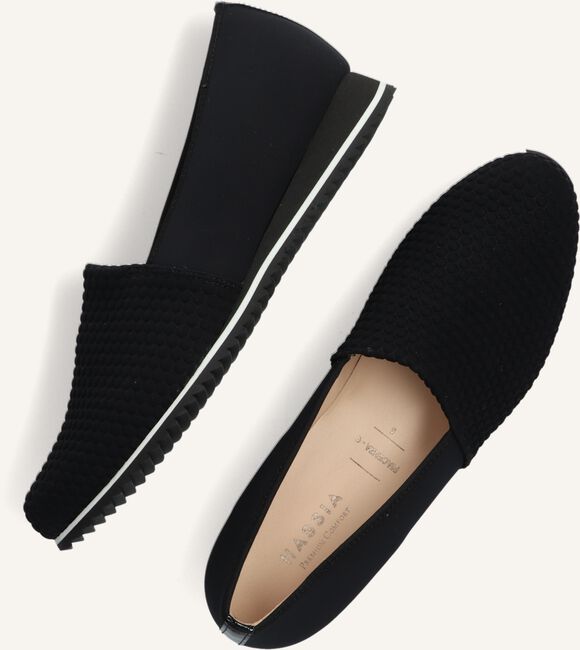 Zwarte HASSIA Instappers PIACENZA Zwarte HASSIA Instappers PIACENZA - large