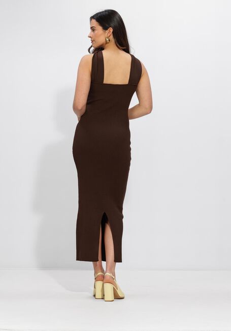 Bruine NOTRE-V Maxi jurk NV-HEIKE - large