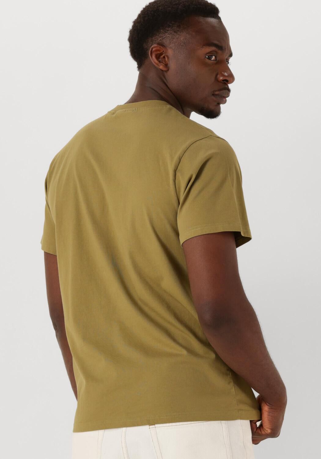 FORÉT Forét Heren Polo's & T-shirts Tournesol T-shirt Olijf