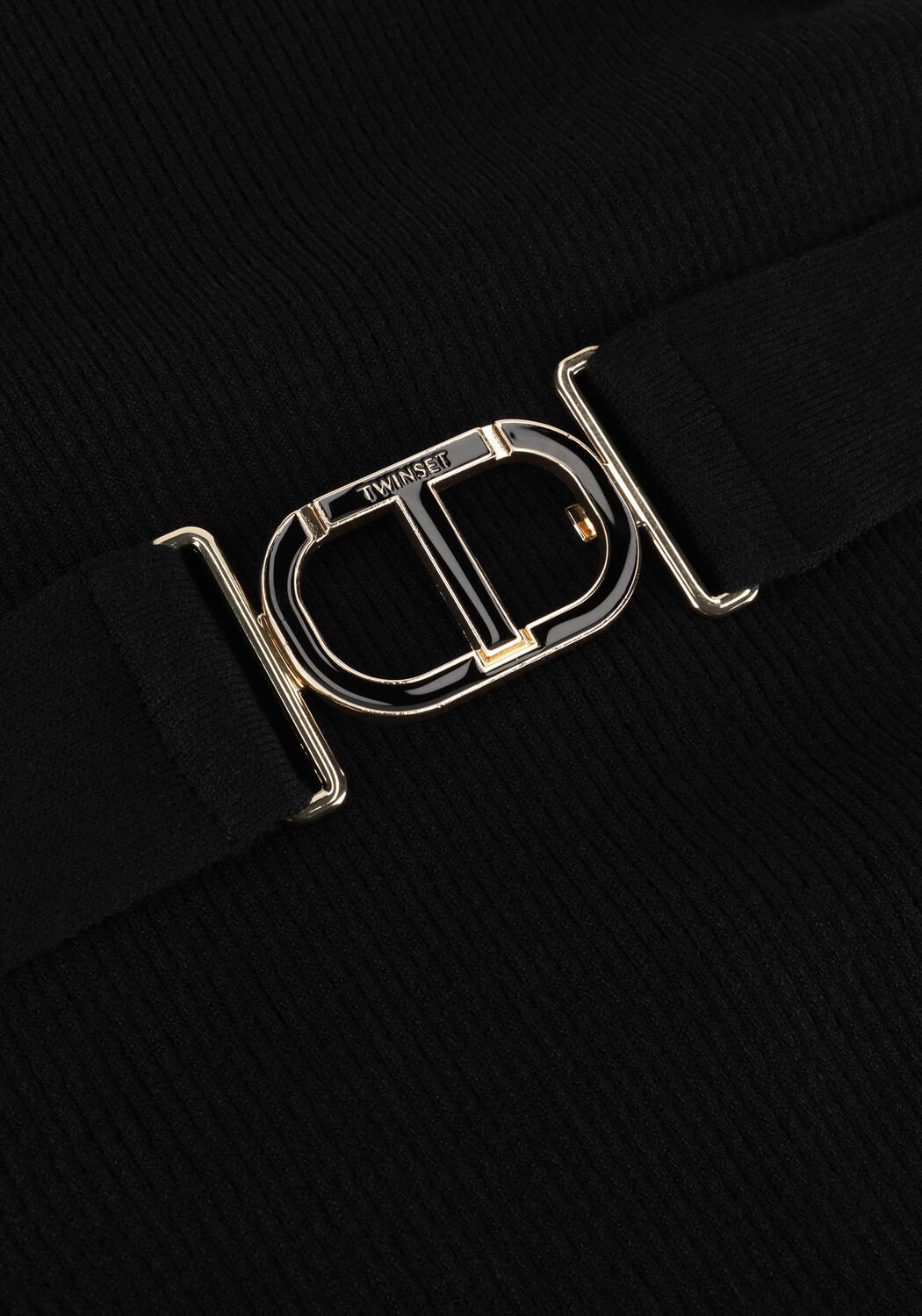 Zwarte TWINSET MILANO Tops & T-shirts 13448872-CPC - large