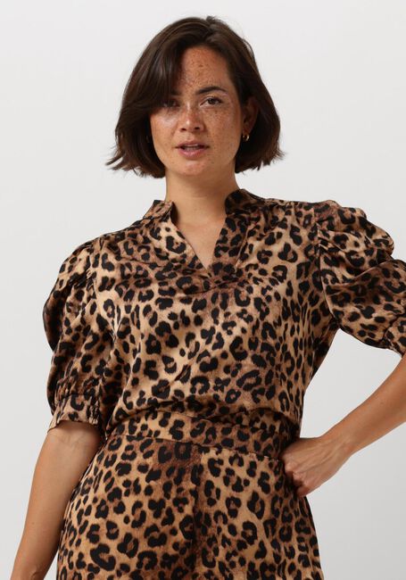 Bruine NEO NOIR Blouses ROELLA LEO BLOUSE - large