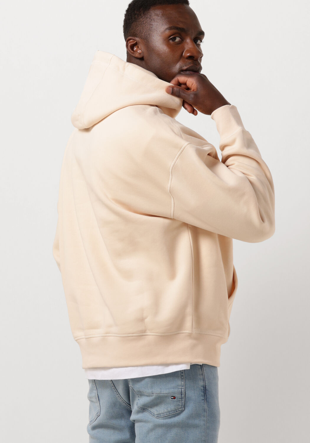 Beige tommy hilfiger sweater sale