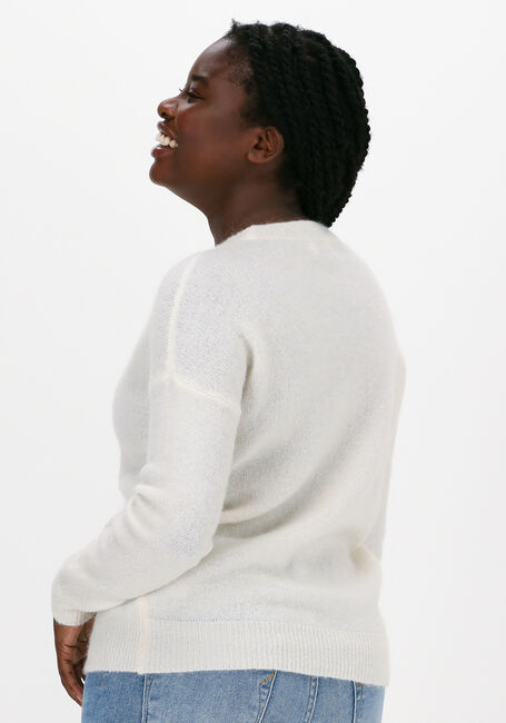 Gebroken wit MSCH COPENHAGEN Trui FEMME MOHAIR O PULLOVER - large
