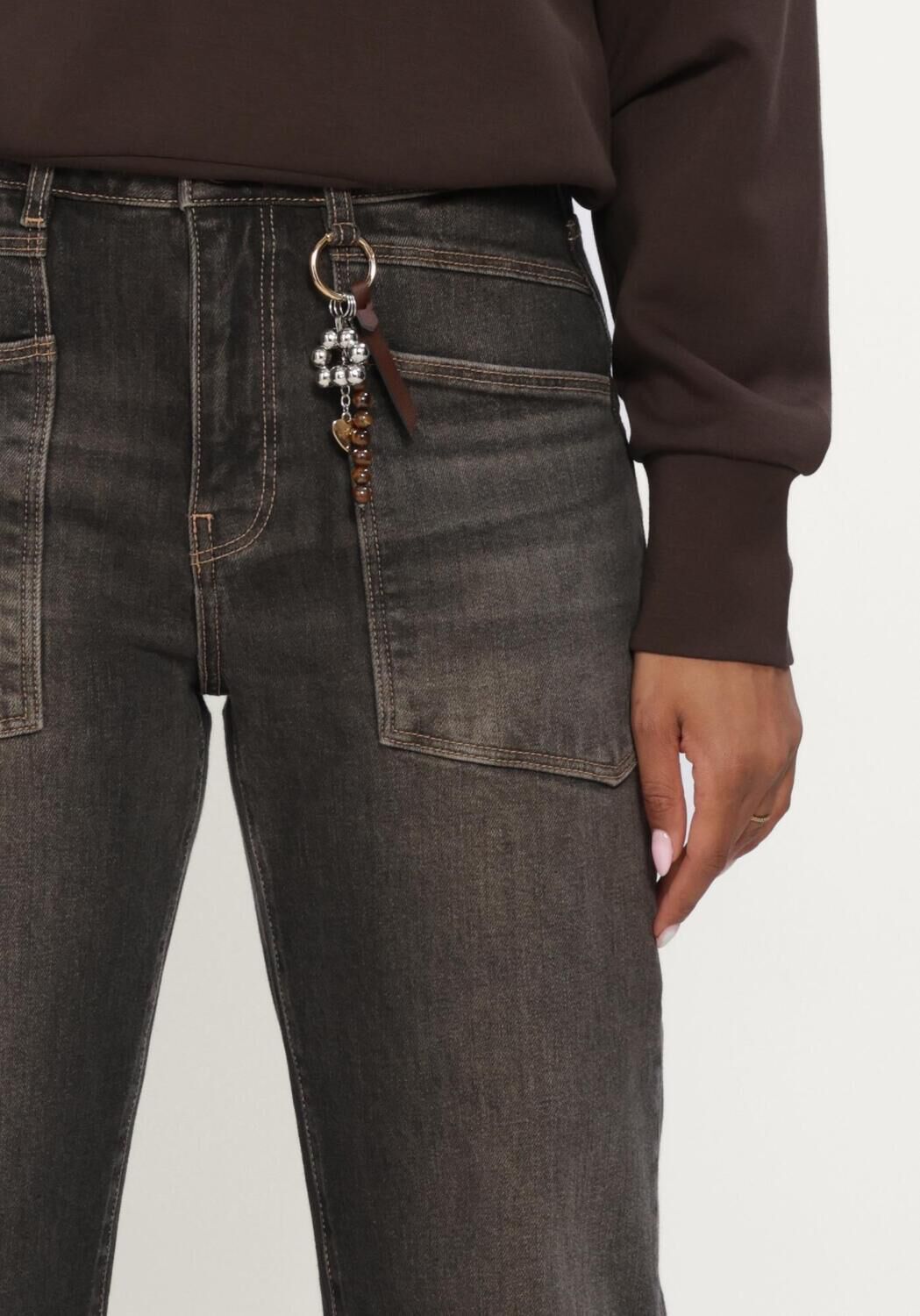 Grijze MOS MOSH Jeans MMRACHEL KYOTO JEANS - large