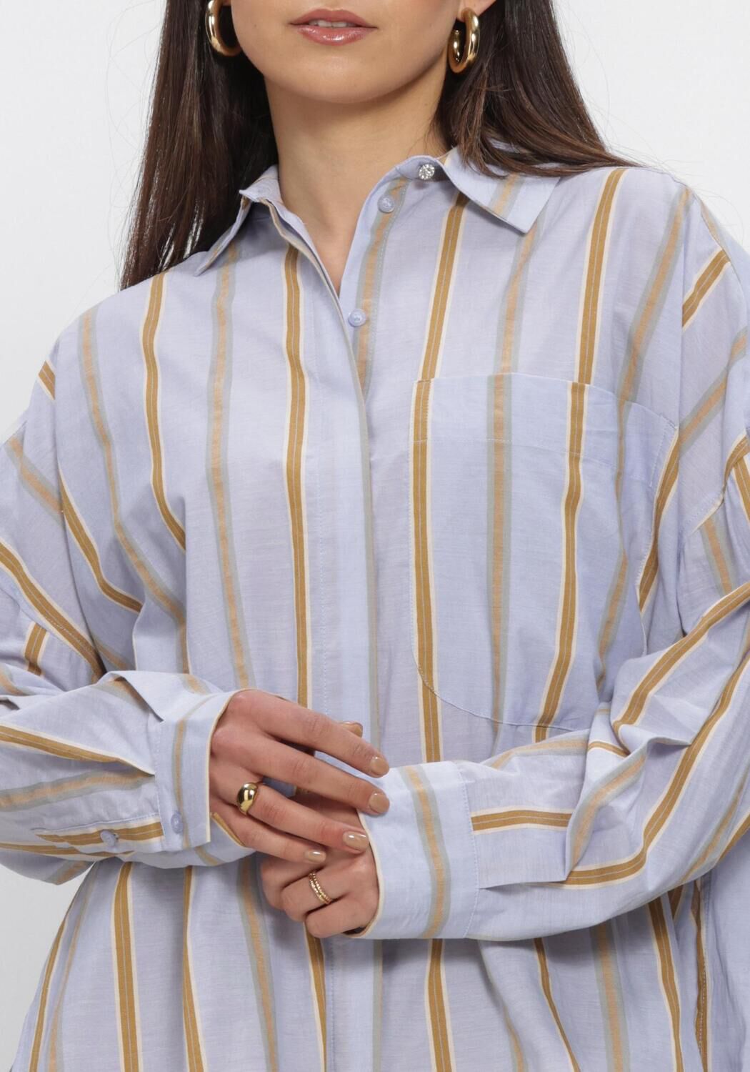 Blauwe BEAUMONT Blouses DEBORAH BLOUSE - large
