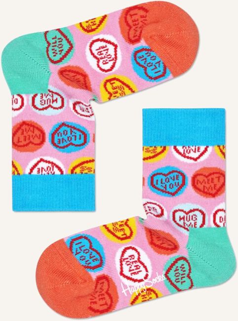 Roze HAPPY SOCKS Sokken SWEET HEART Roze HAPPY SOCKS Sokken SWEET HEART - large