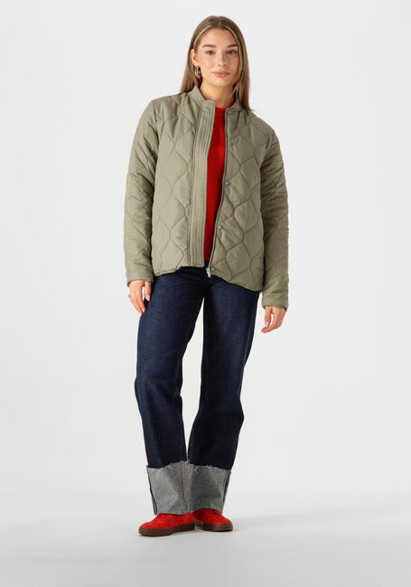 Rode OBJECT Trui OBJELLY L/S OZ O-NECK KNIT DIV - large