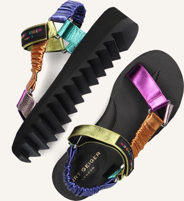 Multi KURT GEIGER LONDON Platte sandalen ORION Multi KURT GEIGER LONDON Platte sandalen ORION - large