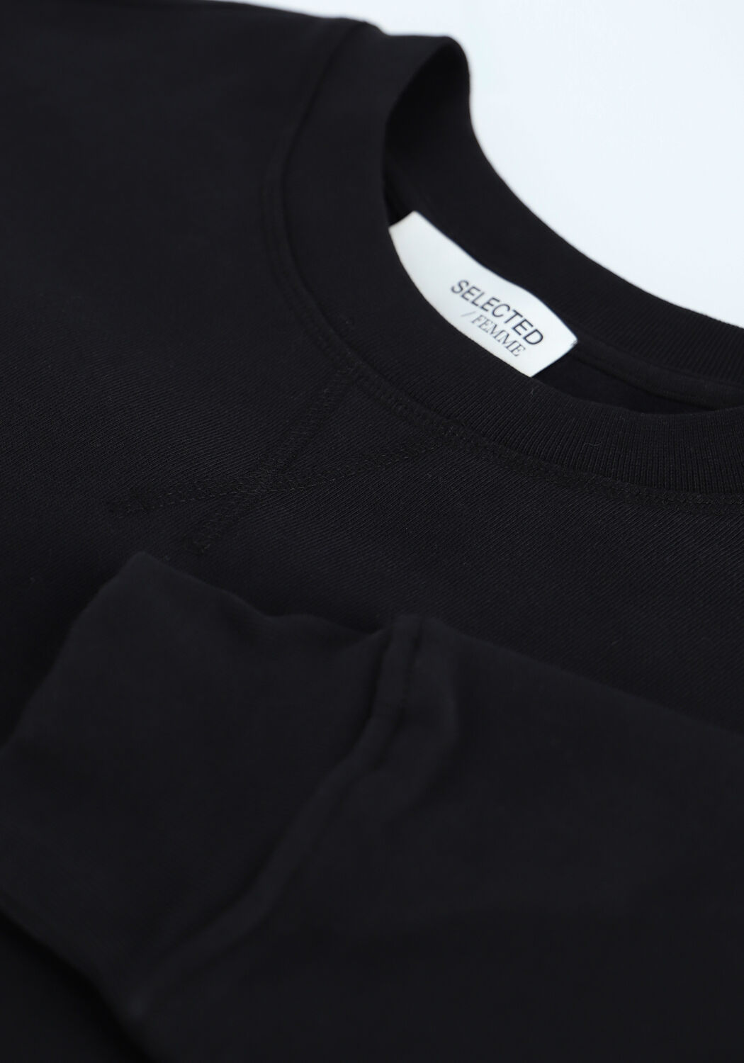 Zwarte SELECTED WOMEN Sweater STASIE LS SWEATS - large