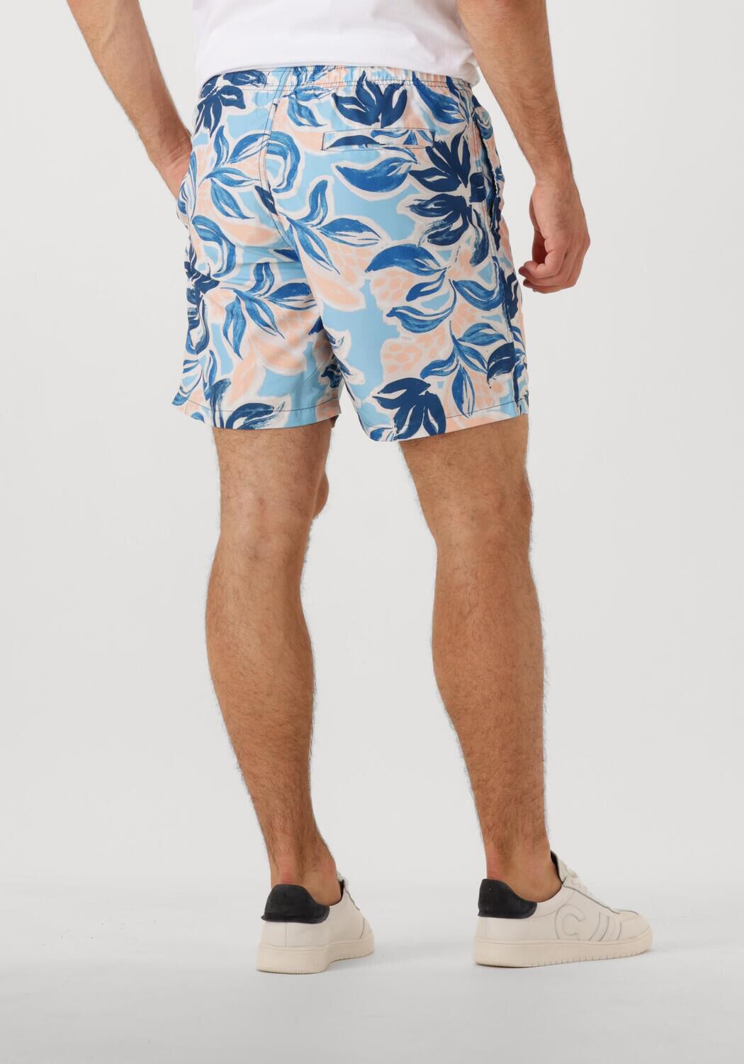 SHIWI Heren Zwembroeken Men Mike Swim Shorts 7 Inch Floral Leafs Multi