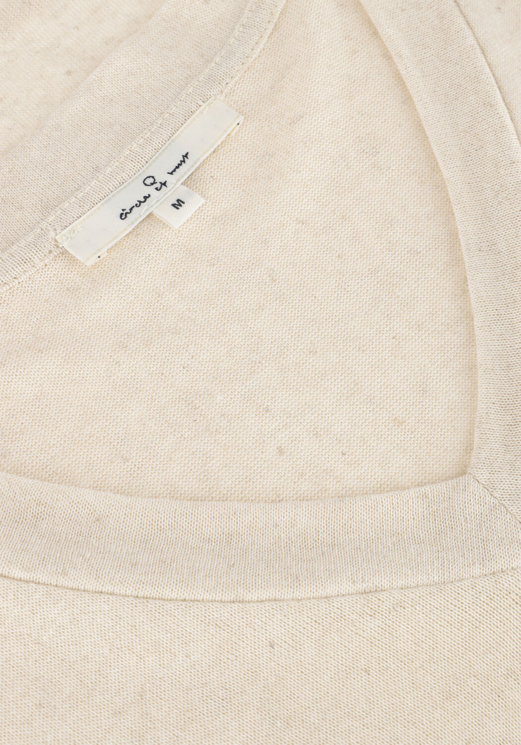 Beige CIRCLE OF TRUST T-shirt MILA TEE - large