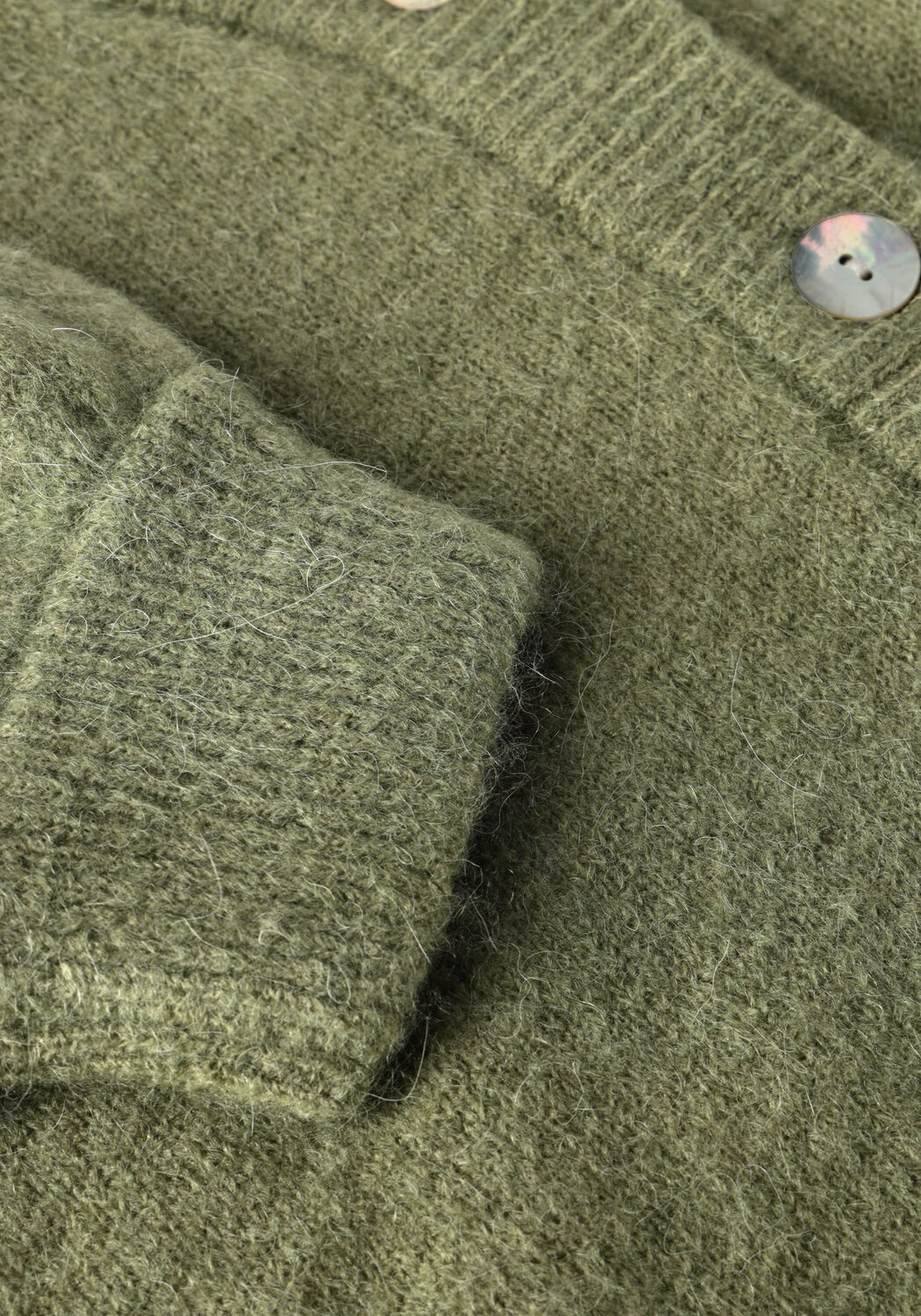 Groene MSCH COPENHAGEN Vest MSCHPETRINELLE HOPE CARDIGAN - large