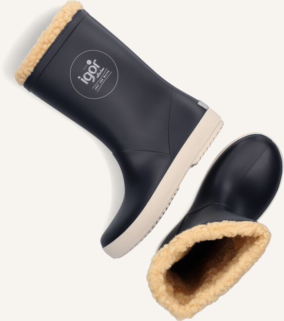 Blauwe IGOR Regenlaarzen SPLASH NAUTICO BORREGUITO Blauwe IGOR Regenlaarzen SPLASH NAUTICO BORREGUITO - large