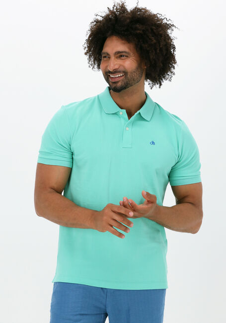 Groene SCOTCH & SODA Polo CLASSIC PIQUE POLO IN ORGANIC COTTON - large
