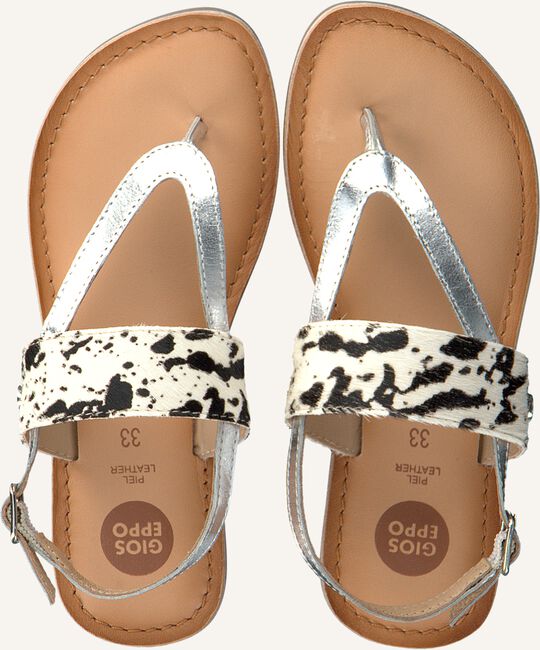 Witte GIOSEPPO Platte sandalen PURNIA Witte GIOSEPPO Platte sandalen PURNIA - large