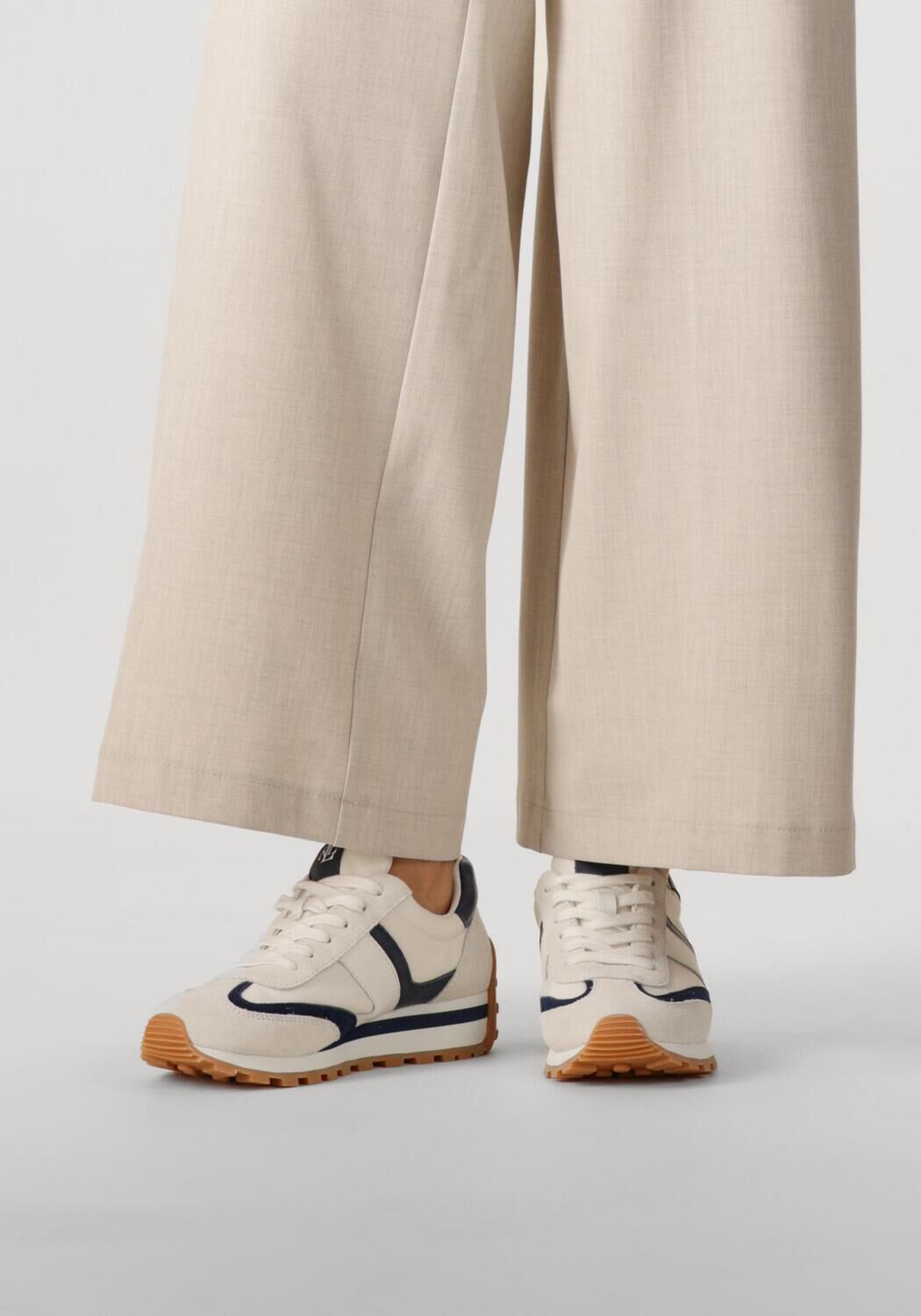 Witte LAUREN RALPH LAUREN Lage sneakers DANI LOW TOP LACE - large