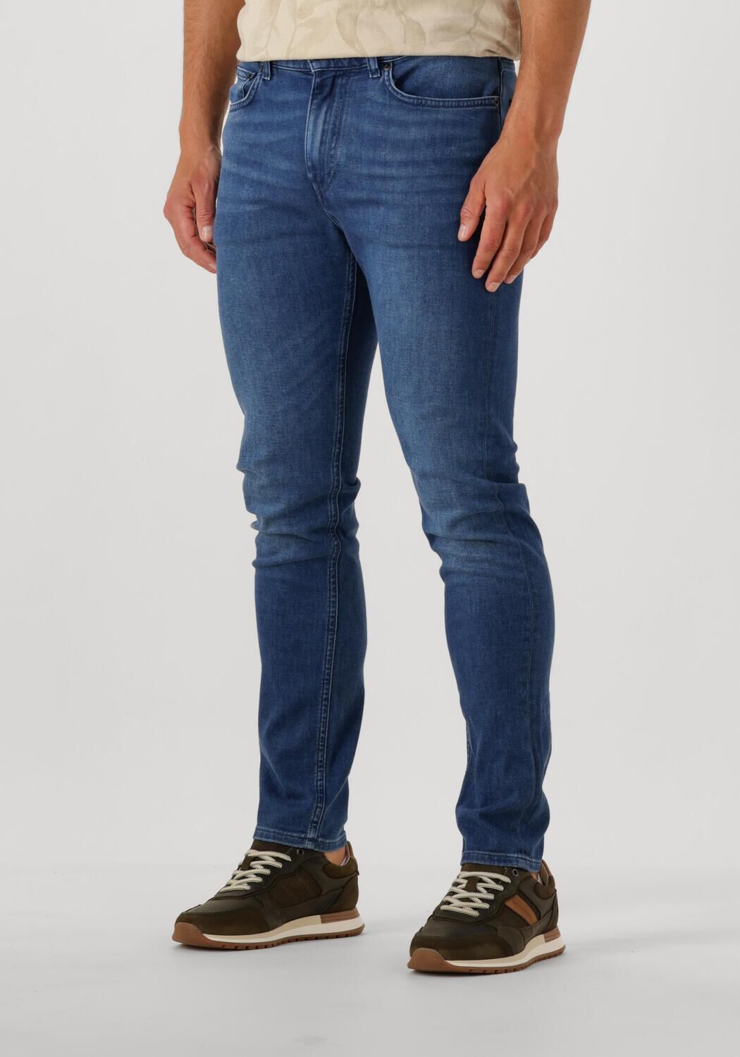 TOMMY HILFIGER Heren Jeans Slim Bleecker Sstr Lake Blue Blauw