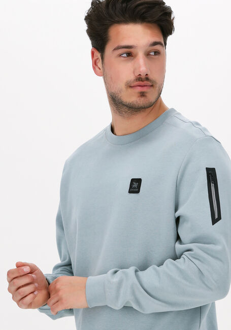 Groene VANGUARD Sweater CREWNECK INTERLOCK - large