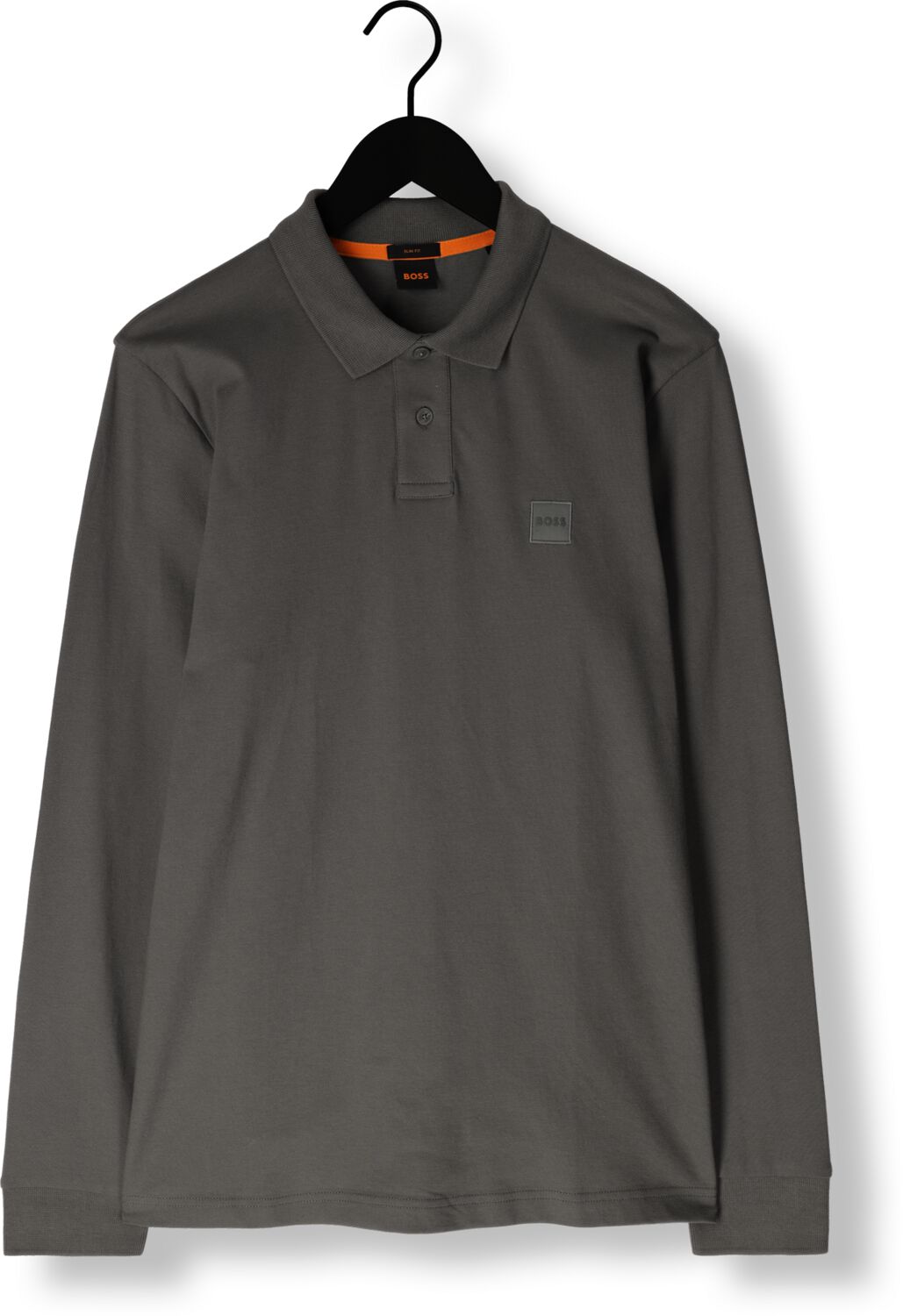 BOSS ORANGE Heren Polo's & T-shirts Passerby Donkergrijs