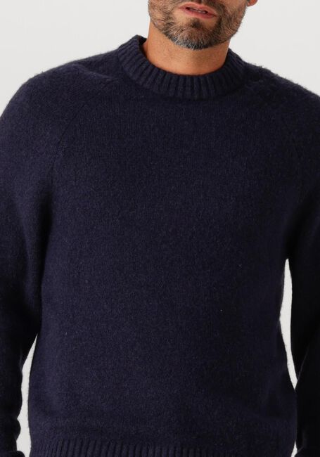 Donkerblauwe LES DEUX Trui GILBERT CREWNECK KNIT - large