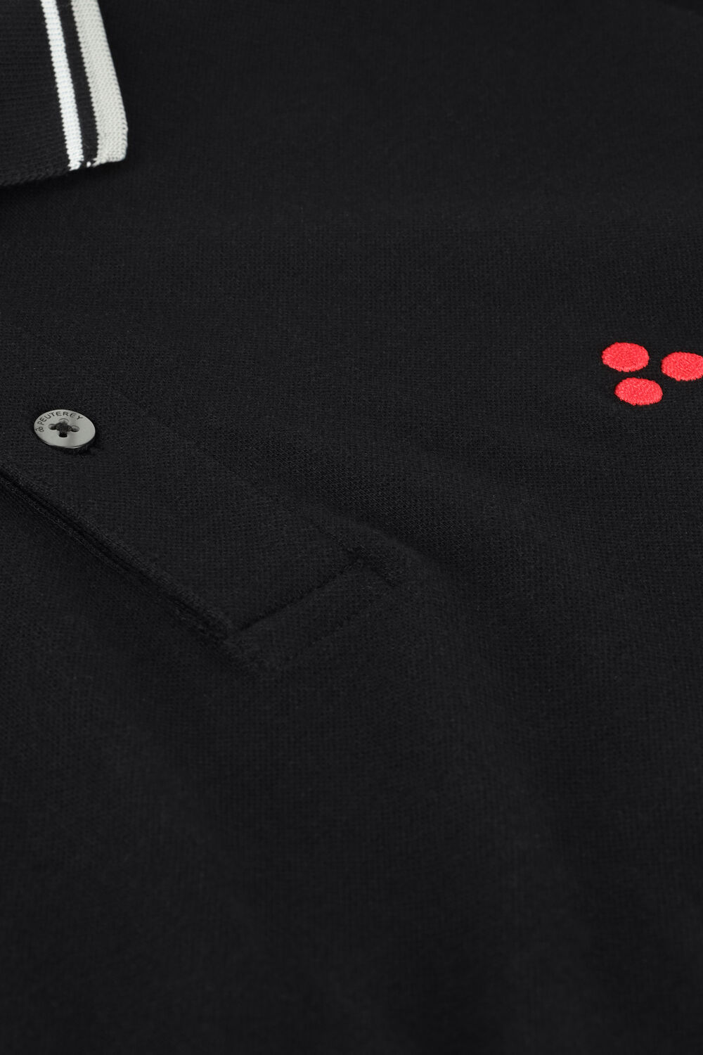 Zwarte PEUTEREY Polo NEW MEDINILLA STR - large
