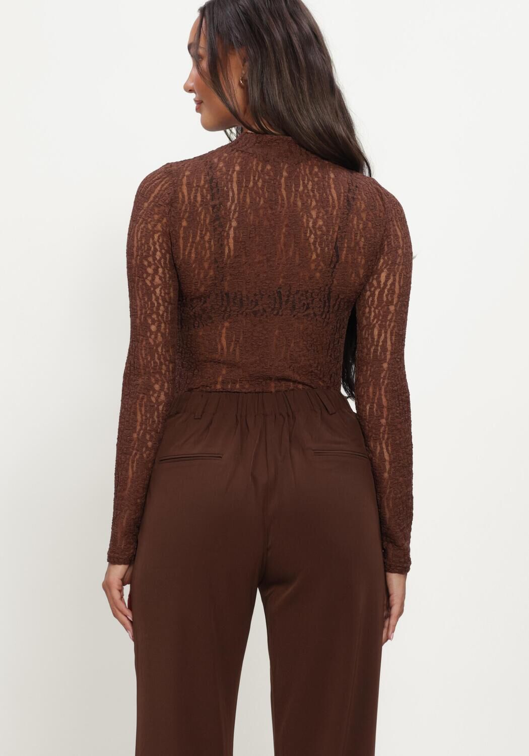 Bruine YDENCE Top TOP ROBERTA - large