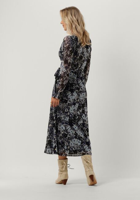 Blauwe FABIENNE CHAPOT Midi jurk NATASJA MESH DRESS - large