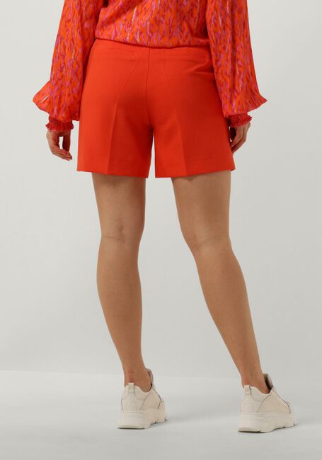 Oranje JANSEN AMSTERDAM Broeken WQ441 WOVEN HIGH WAISTED SHORT - large