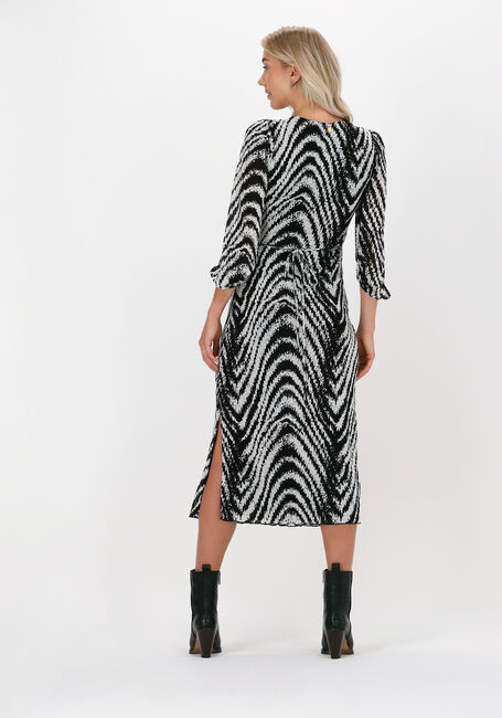 Zwarte FREEBIRD Midi jurk MALIA - large