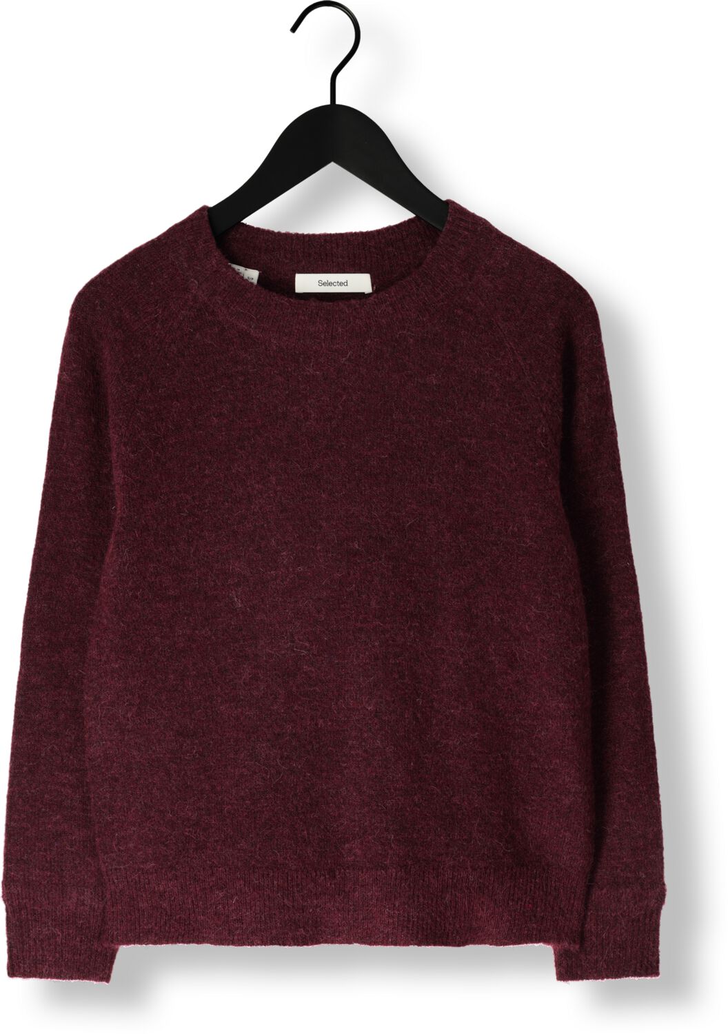 SELECTED FEMME Dames Truien & Vesten Slflulu Ls Knit O-neck Bordeaux