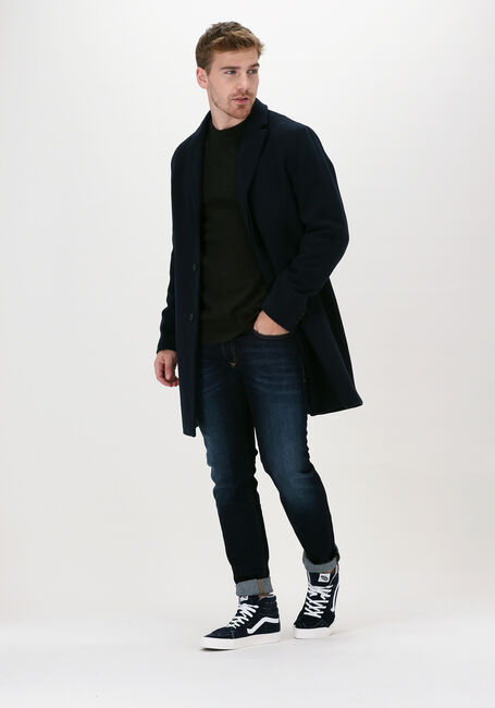 Donkerblauwe SELECTED MEN Mantel HAGEN W COAT B DARK - large