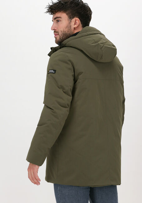 Olijf NATIONAL GEOGRAPHIC  HOODED COAT - large
