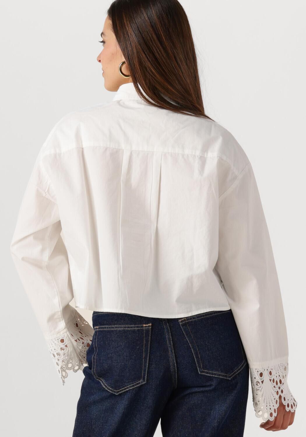 Y.A.S. Dames Blouses Yastrinity Ls Shirt S. Wit