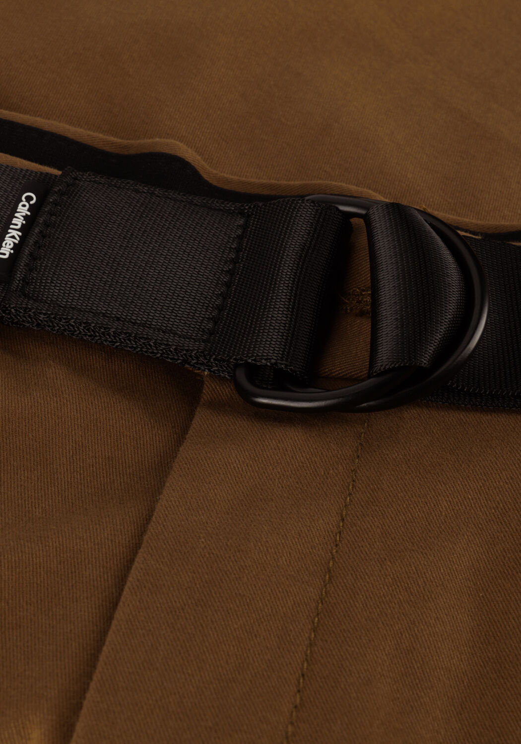 Camel CALVIN KLEIN Korte broek MODERN TWILL SLIM SHORT BELT - large