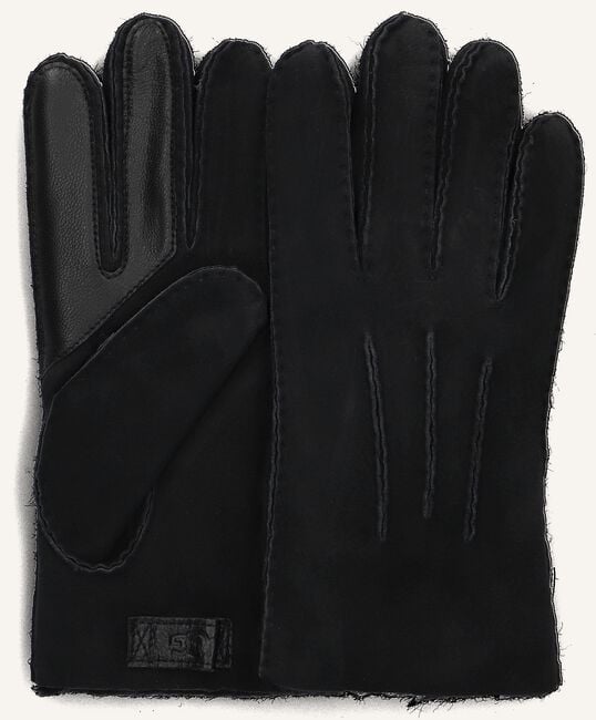 Zwarte UGG Handschoenen CONTRAST SHEEPSKIN TECH GLOVE Zwarte UGG Handschoenen CONTRAST SHEEPSKIN TECH GLOVE - large