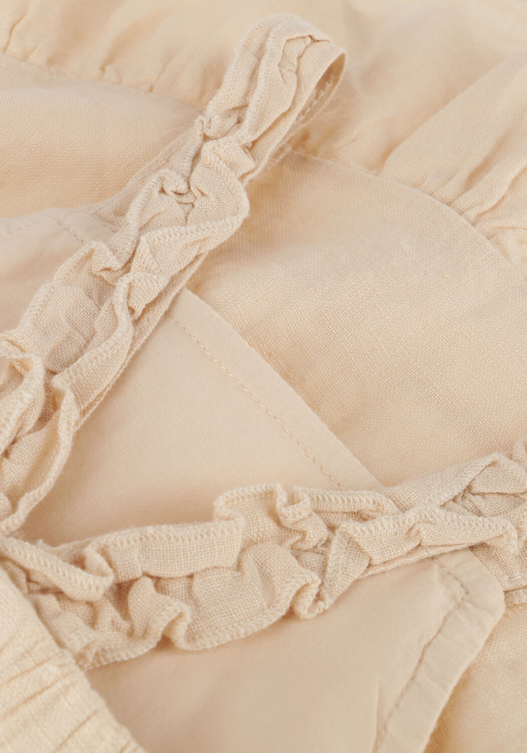 Roze PLAY UP Jurken LINEN DRESS - large