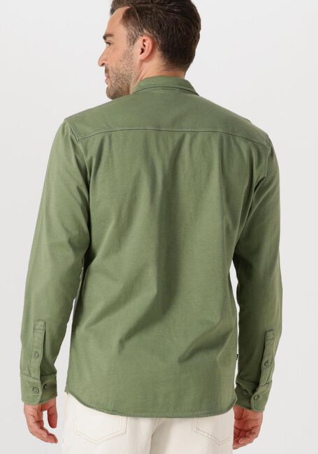 Groene BUTCHER OF BLUE Casual overhemd AIDAN JERSEY SHIRT - large