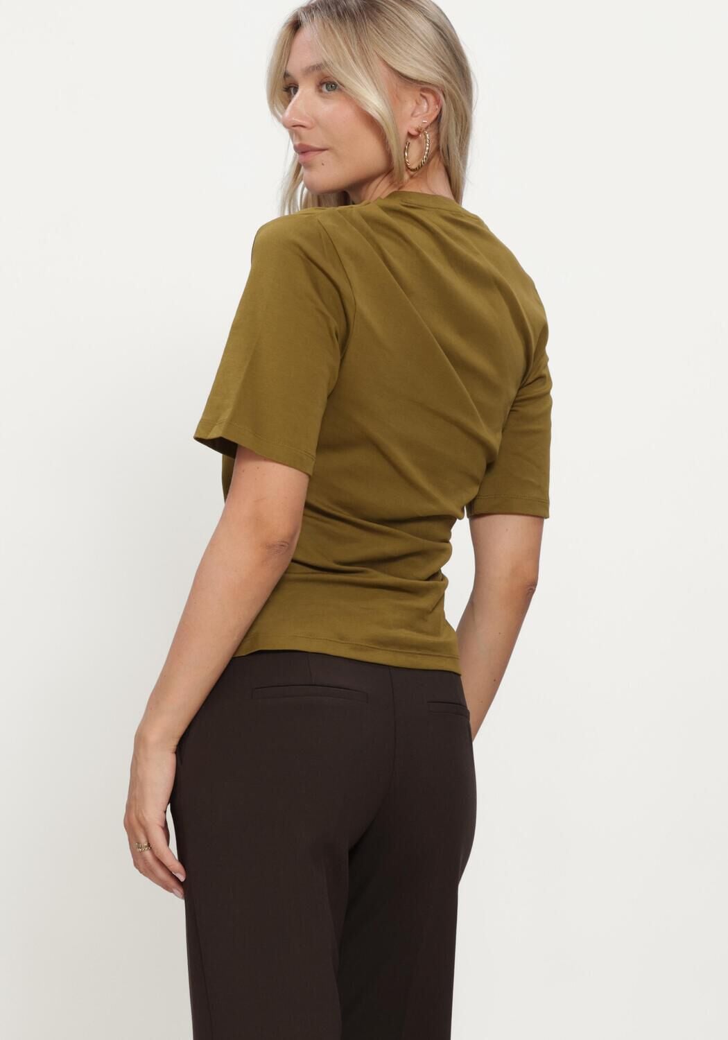 SELECTED WOMEN Dames Tops & T-shirts Slwoline Groen