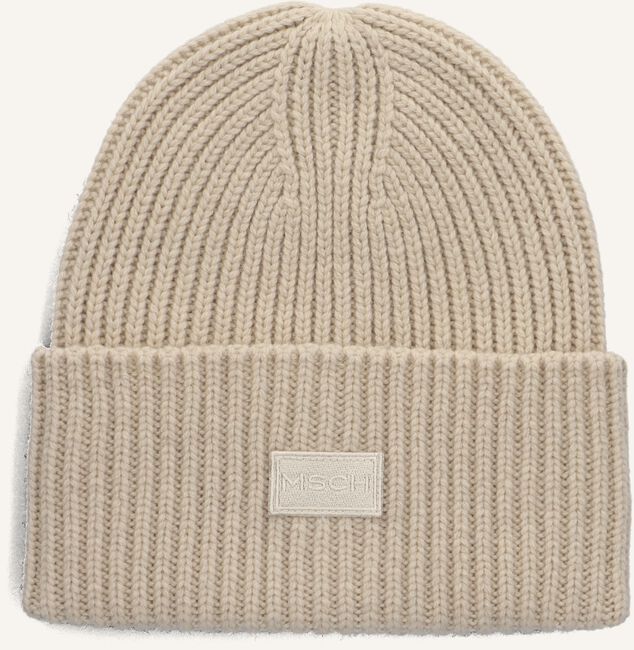 Beige MSCH COPENHAGEN Muts MSCHKARA LOGO BEANIE Beige MSCH COPENHAGEN Muts MSCHKARA LOGO BEANIE - large