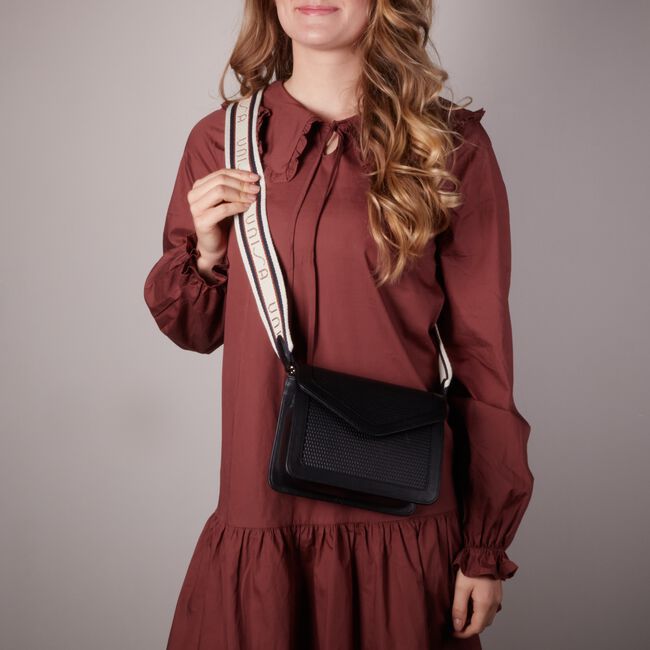 Zwarte UNISA Schoudertas ZELODI Zwarte UNISA Schoudertas ZELODI - large